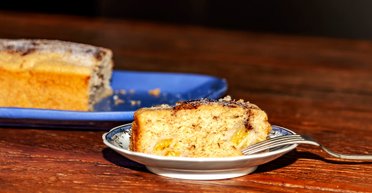 Постное меню: рецепт вкусного бананового пирога