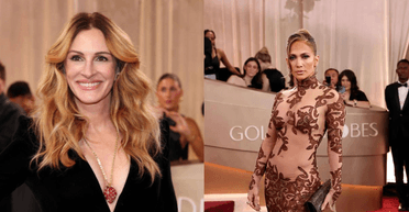 Лопес, Робертс и Клуни: лучшие наряды церемонии "Золотой глобус-2026" (фото)