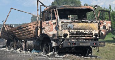 Колонну ВС РФ уничтожили ракетами в Курской области: появились фото масштабного удара