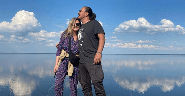 "Люблю дуже сильно": Фагот зворушливо привітав Ольгу Навроцьку з ювілеєм (відео, фото)