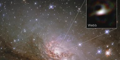 Лучшая фотография края черной дыры позволила решить давнюю космическую загадку (фото)