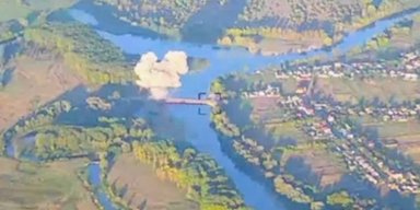 ЗСУ знищили ще один міст у Курській області: Олещук показав момент удару (відео, фото)