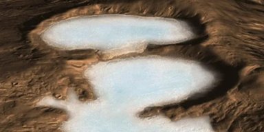 Люди смогут жить на Марсе: ледники на Красной планете состоят из замороженной воды