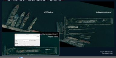 Благодаря удару морского беспилотника: корабль Спарта IV стал на ремонт (фото)