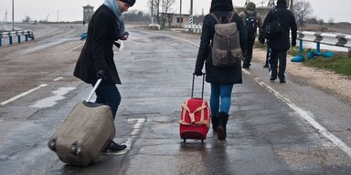 Дорога в Крым стала изнурительной и холодной. Репортаж