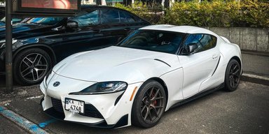 Баварський японець: у Києві помітили знаменитий 340-сильний спорткар Toyota (фото)