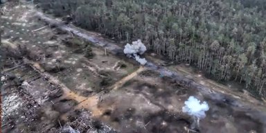 ВСУ задают темп битвы: морпехи уничтожили технику РФ на левом берегу Херсонщины (видео)