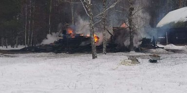 Пожежа в будинку затриманого інвестбанкіра Мазепи: у поліції назвали попередню причину (фото)