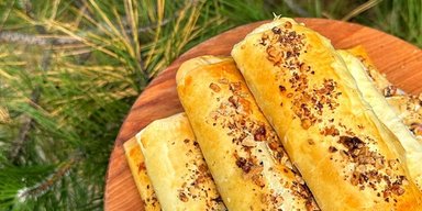 Мини-штрудели: рецепт очень вкусной и простой выпечки с яблоками
