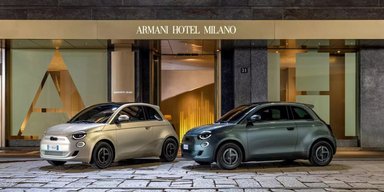 Маленький ексклюзив: FIAT та Armani випустили лімітований електромобіль (фото)