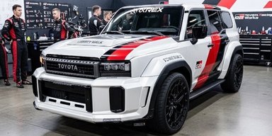 Новый Toyota Land Cruiser Prado превратили в яркое спортивное авто (фото)