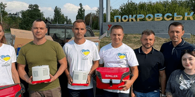 Миссия — спасать жизни: БФ молодежной инициативы "Надія" и меценат Анатолий Шкрибляк помогают военным и медикам на передовой