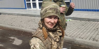 Українська снайперка "Віскі" загинула разом з групою під час виходу з Авдіївки (фото)