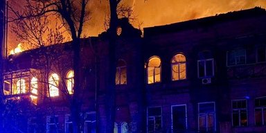 Россияне ударили ракетами по жилым кварталам Киева и Днепра: что известно (видео)