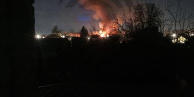 Російський Курськ атакували БпЛА: у місті здійнялася пожежа (фото, відео)