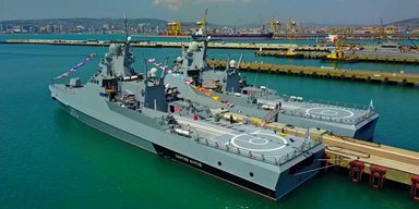 Морские дроны ГУР "Magura V5" уничтожили патрульный корабль РФ "Сергей Котов" (видео)