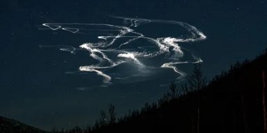 У небі над Норвегією помітили дивні хмари: як у цьому замішане NASA (фото)