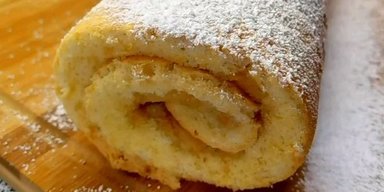 Лимонный рулет: рецепт сливочного ароматного десерта