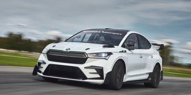 Агресивний дизайн і 340 сил: представлено найшвидший електромобіль Skoda (фото)