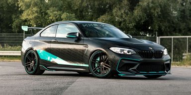 Яркий дизайн и 715 сил: компактный спорткар BMW получил стильный тюнинг (фото)