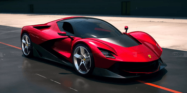 Ferrari готовит свой первый электрический суперкар: первые подробности и фото