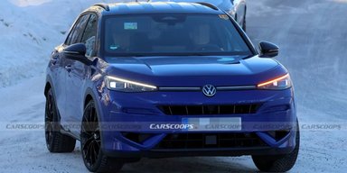Самый быстрый кроссовер Volkswagen впервые заметили на дорогах (фото)