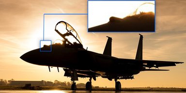 Натяк на нову версію: у винищувачів Boeing F-15 з'явився загадковий датчик Tiger Eyes (фото)