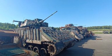 Росіяни встановили на трофейну Bradley радянську гармату: навіщо створили гібридну БМП