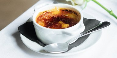 Крем-брюле со вкусом апельсина: пошаговый рецепт