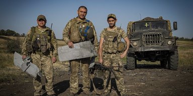 "Загоняли российский "Ланцет" до смерти": бойцы 72-й ОМБр рассказали, как сбили вражеский дрон