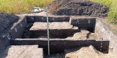 В Тустане раскопали неолитическое поселение: ученые нашли рог вымершего гиганта (фото)