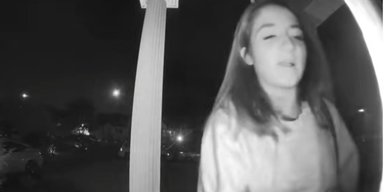 Камера сняла, как девушка вернулась со свидания: что произошло дальше удивило всех (фото)