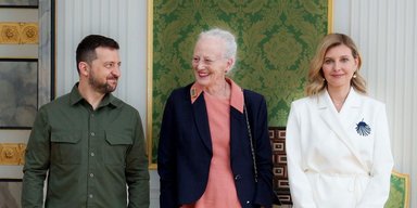 Елена Зеленская в Дании: три элегантных образа первой леди Украины (фото)