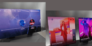 Чудо новой архитектуры: LG показала необычный телевизор, который делится на два (видео)