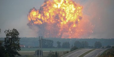 Взрывы в Калиновке. Что испытали люди, когда на складах боеприпасов начался пожар