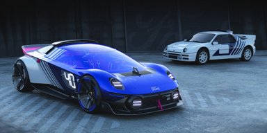 Данина легенді: представлено вражаючий спорткар Ford у стилі 80-х (фото)