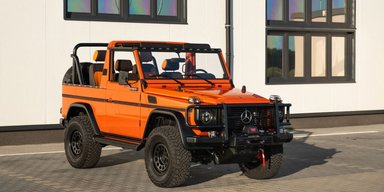 Классика на новый лад: старый "Гелендваген" стал ярким покорителем бездорожья (фото)