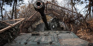 Боевая работа 2С1 "Гвоздика": как финская артиллерия воюет в Украине (видео)