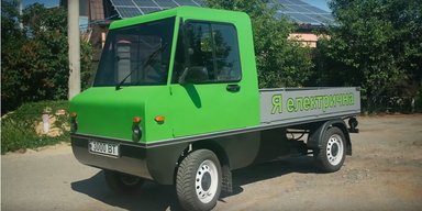 В Україні створили доступний вантажний електромобіль за 8000 євро (фото, відео)