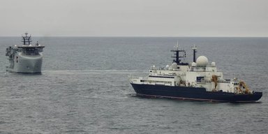 Российский шпионский корабль "Янтарь" ослепляет летчиков НАТО: Британия готова атаковать в ответ