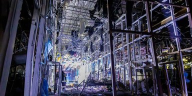ВС РФ ударили дроном по рынку "Барабашово" в Харькове, выгорели павильоны: детали (видео)