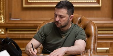 Зеленский создал новые военные администрации на оккупированной РФ части Запорожской области