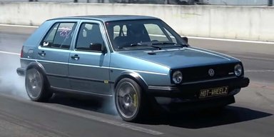 Непоказний монстр: у Німеччині показали екстремальний Volkswagen Golf 2 на 900 сил (відео)