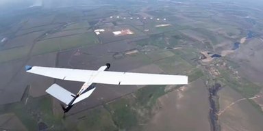 "Редкий зверь": ВСУ сбили российский дрон Z20 с помощью БПЛА-перехватчика (видео)