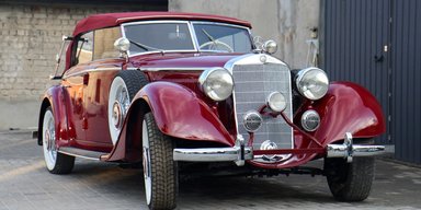 В Украине вернули к жизни раритетный кабриолет Mercedes 40-х (фото)
