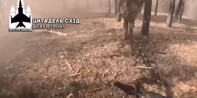 "Український В'єтнам": бійці ЗСУ показали кадри бою у Серебрянському лісництві (відео)
