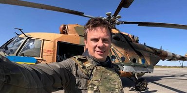 Задокументировал охоту на БПЛА во время тревоги: Комаров создал спецвыпуск о работе ПВО (видео)