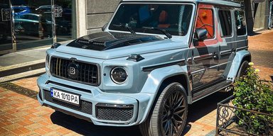 В Україні помітили заряджений Гелендваген з тюнінгом Brabus (фото)