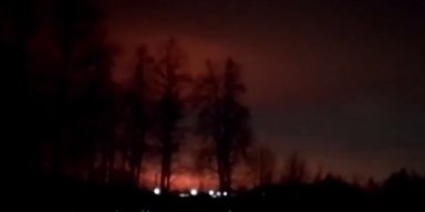 Атака дронов: в Брянской области горит горит завод по производству сухпайков для армии РФ