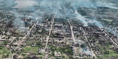 DeepState показали, як виглядає Вовчанськ після трьох тижнів обстрілів ЗС РФ (фото)